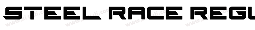 Steel Race Regular字体转换